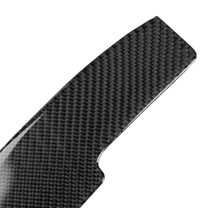2 PCS Car Carbon Fiber Window Lift Panel Dekorativer Aufkleber für Mercedes-Benz W204 C Klasse 2007-2013, Linkslenker – Bild 3