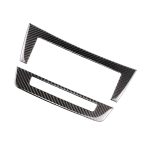 Auto Carbon Fiber Central Control CD Panel Dekorativer Aufkleber für Mercedes-Benz W204 2011-2013 7-Tasten – Bild 2