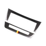 Auto Deutsche Flagge Kohlefaser Zentralsteuerung CD-Panel Dekorativer Aufkleber für Mercedes-Benz W204 2011-2013 7-Tasten – Bild 2
