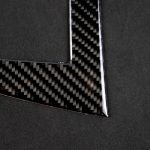 Auto Deutsche Flagge Kohlefaser Zentralsteuerung CD-Panel Dekorativer Aufkleber für Mercedes-Benz W204 2011-2013 7-Tasten – Bild 4