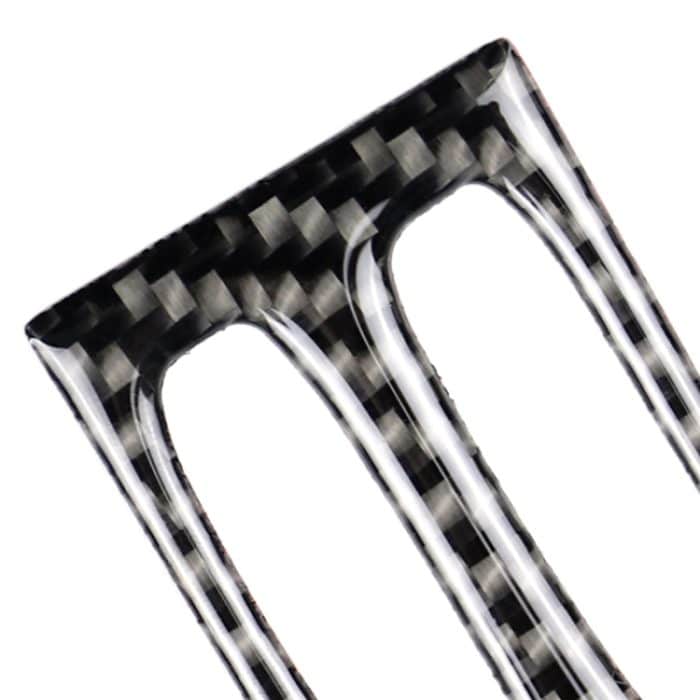 Auto Carbon Fiber Intermediate Air Outlet Panel Dekorativer Aufkleber für Mercedes-Benz W204 2011-2013 – Bild 3