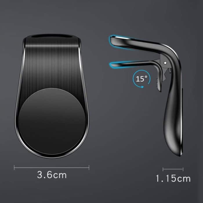 Auto-Metall-Magnet-Luftauslass-Handy-Halterung, Air Outlet Mobile Phone Holder – Bild 3