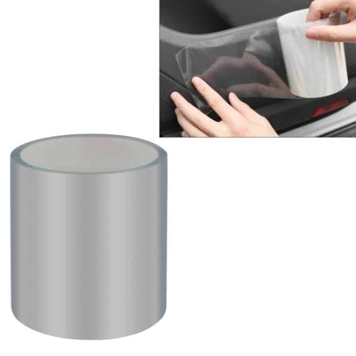 CMS9875.jpg Universelle Autotür Unsichtbare Antikollisions-Streifenschutzvorrichtungen Verkleidet Aufkleber Klebeband, Größe: 10 cm x 10 m – Bild 1