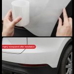 Universelle Autotür Unsichtbare Antikollisions-Streifenschutzvorrichtungen Verkleidet Aufkleber Klebeband, Größe: 10 cm x 10 m – Bild 6
