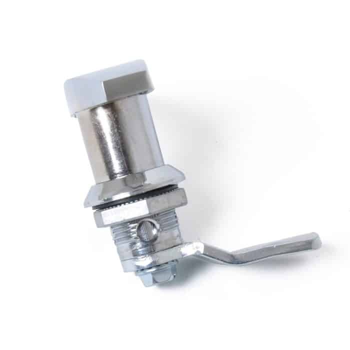 2 PCS Silver T-Form Griff Paddel Eingangstürverriegelung & Schlüssel Werkzeugkastenschloss für Anhänger / Yacht / LKW – Bild 3