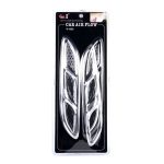 2PCS V-623 JDM Style Kunststoff Dekorative Luftstromansaugung Turbo Motorhaube Seitenlüftungsabdeckung mit selbstklebendem Stick – Bild 5