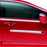 4 PCS Car Plastic Antikollisionsaufkleber