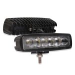 6 Zoll 18W 6000K IP68 8D Auto Boot Marine Arbeitsscheinwerfer Spotlight LED-Lampen, DC 10-30V, 18W