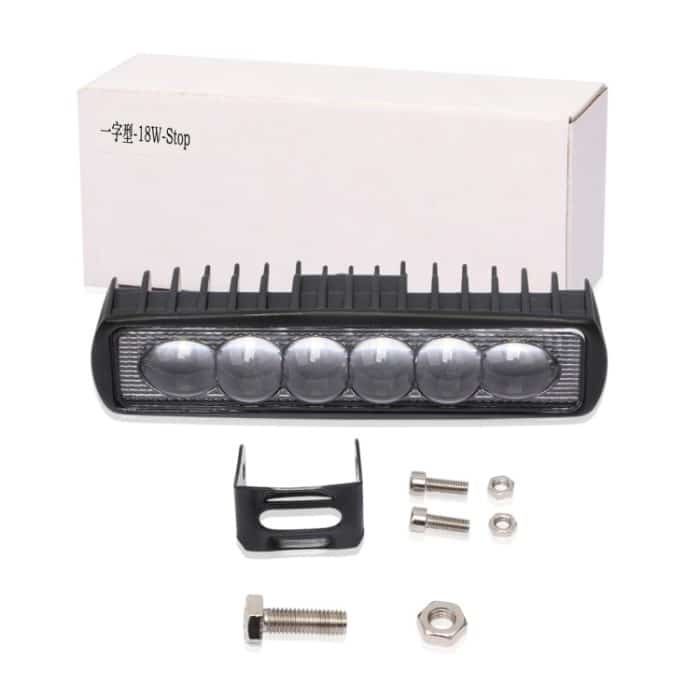 6 Zoll 18W 6000K IP68 8D Auto Boot Marine Arbeitsscheinwerfer Spotlight LED-Lampen, DC 10-30V, 18W – Bild 6