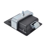 Black Paddle Entry Door Latch & Keys Werkzeugkasten für Anhänger / Yacht / LKW – Bild 4