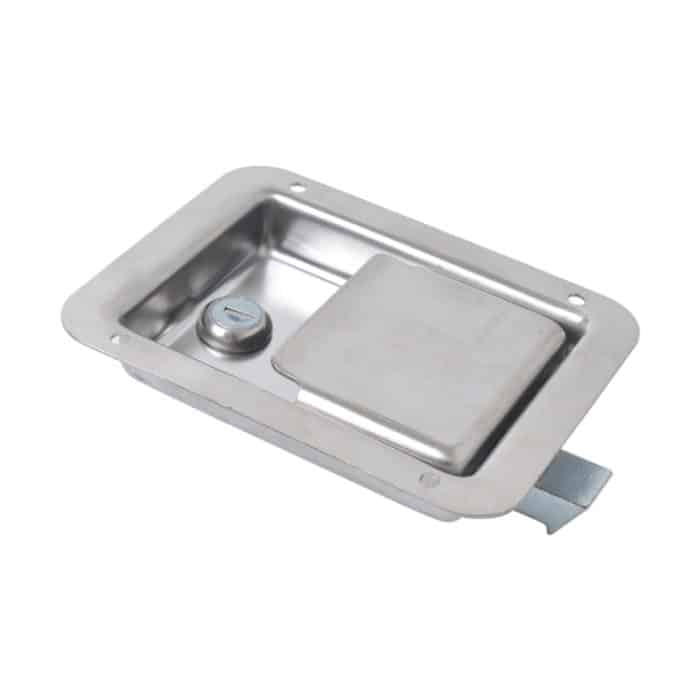 Edelstahl-Werkzeugkasten Lock Paddle Latch & Keys für Anhänger / Yacht / LKW – Bild 2