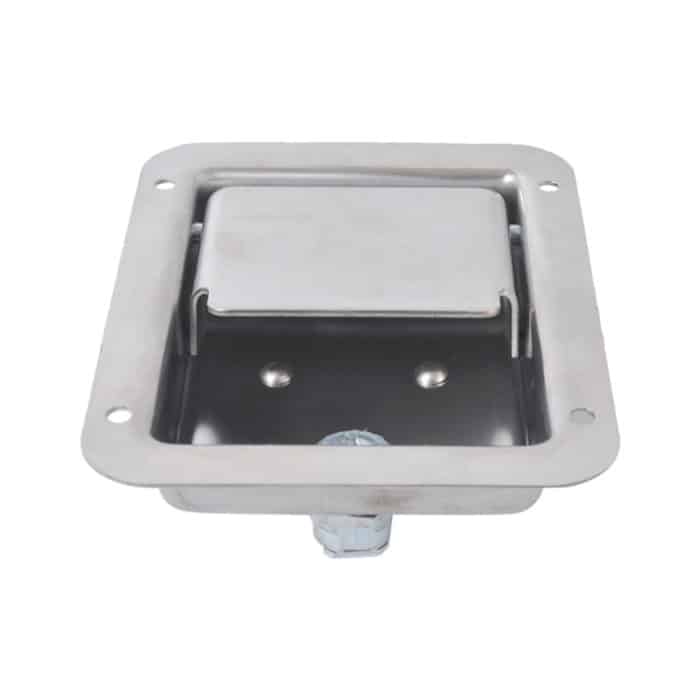 Edelstahl-Werkzeugkasten Lock Paddle Latch & Keys für Anhänger / Yacht / LKW – Bild 4