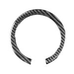 Autolenkrad R Fahrgestell Kohlefaser Dekorativer Aufkleber für BMW MINI R55 / R56 / Countryman R60 / Paceman R61