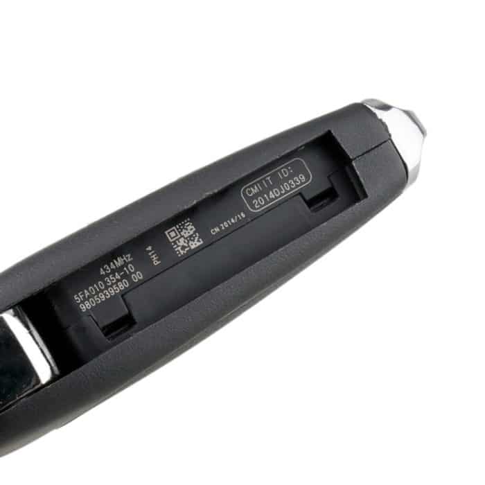 Für PEUGEOT Autoschlüssel Ersatz 3 Tasten Autoschlüsseletui mit Halter, ohne Rille – Bild 5