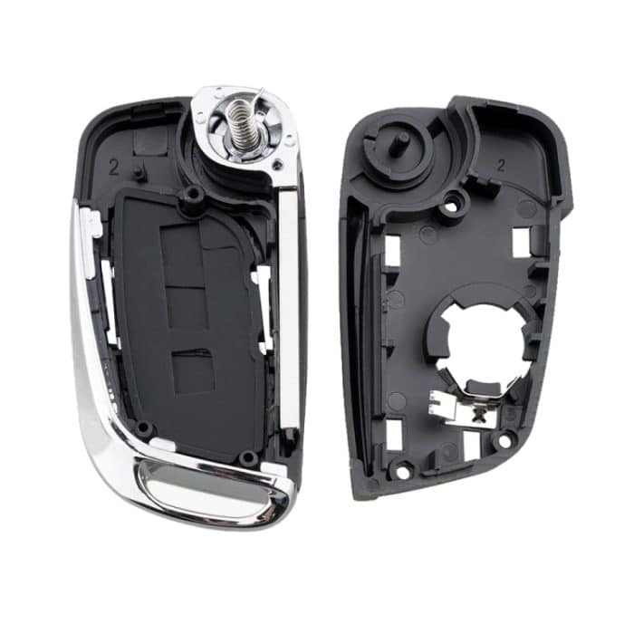 Für PEUGEOT Autoschlüssel Ersatz 3 Tasten Autoschlüsseletui mit Halter, ohne Rille – Bild 7