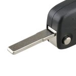 Für FIAT Autoschlüssel Ersatz 3 Tasten Autoschlüsseletui mit seitlichem Batteriehalter, Black, Blue – Bild 5