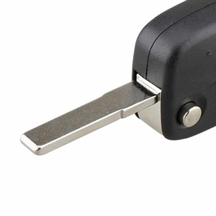 Für FIAT Autoschlüssel Ersatz 3 Tasten Autoschlüsseletui mit seitlichem Batteriehalter, Black, Blue – Bild 5