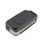 Für Mercedes-Benz Autoschlüssel Ersatz 1-Knopf-Autoschlüsseletui mit faltbarem Schlüsselblatt – Bild 3