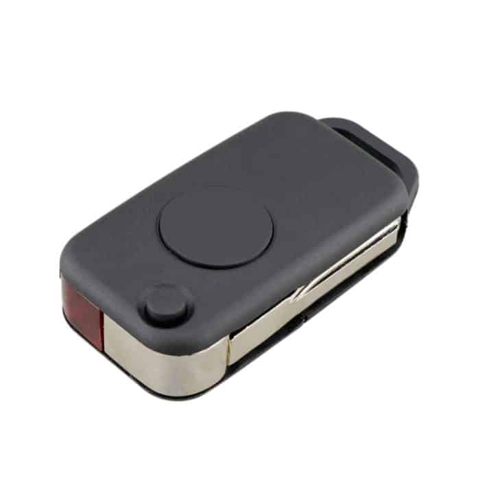Für Mercedes-Benz Autoschlüssel Ersatz 1-Knopf-Autoschlüsseletui mit faltbarem Schlüsselblatt – Bild 3