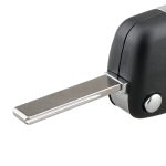 Für PEUGEOT Autoschlüssel Ersatz 2 Tasten Autoschlüsseletui mit Rille und Halter – Bild 6