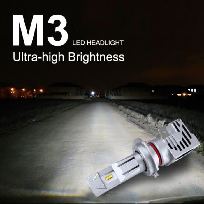 2 PCS M3 H7 DC9-32V / 17W / 6500K / 2000LM IP68 Auto-LED-Scheinwerferlampen, H7 – Bild 4