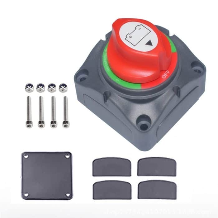 Auto Auto RV Marine Boot Batterie 3-stufige Stromverteilung Wahlschalter Isolator Drehschalter abschneiden – Bild 3