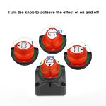 Auto Auto RV Marine Boot Batterie 3-stufige Stromverteilung Wahlschalter Isolator Drehschalter abschneiden – Bild 5