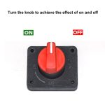 Automotor Motorräder Batteriewähler Isolator Drehschalter abschneiden – Bild 5