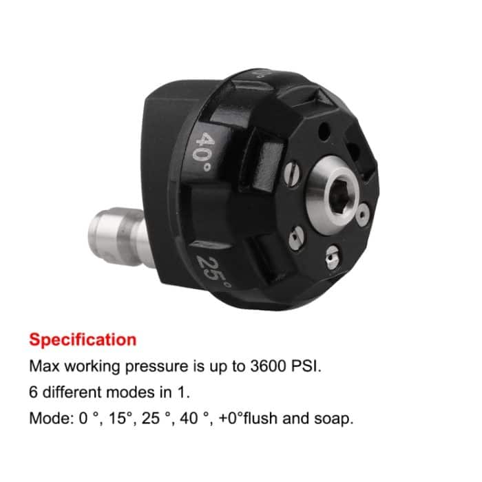 Multifunktionale 6-in-1-Mehrlochdüse Hochdruckreiniger-Autowaschdüse – Bild 7