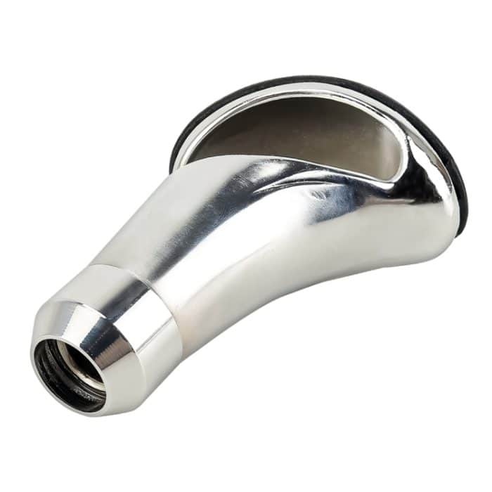 Universal Hollow Leather + Metal Car Gear Schaltknauf – Bild 4