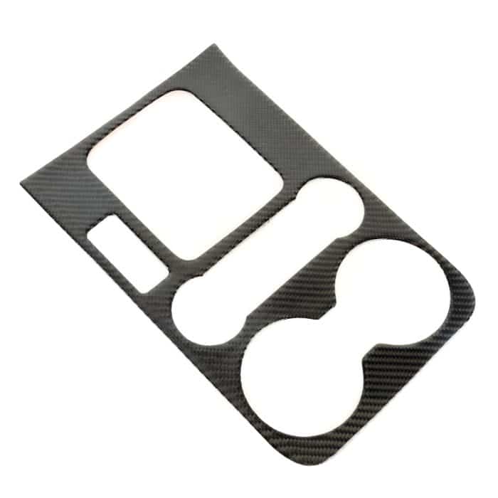 Car Carbon Fiber Gearshift Panel Frame Dekorativer Aufkleber für Volkswagen Touareg – Bild 2