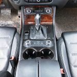 Car Carbon Fiber Gearshift Panel Frame Dekorativer Aufkleber für Volkswagen Touareg – Bild 6