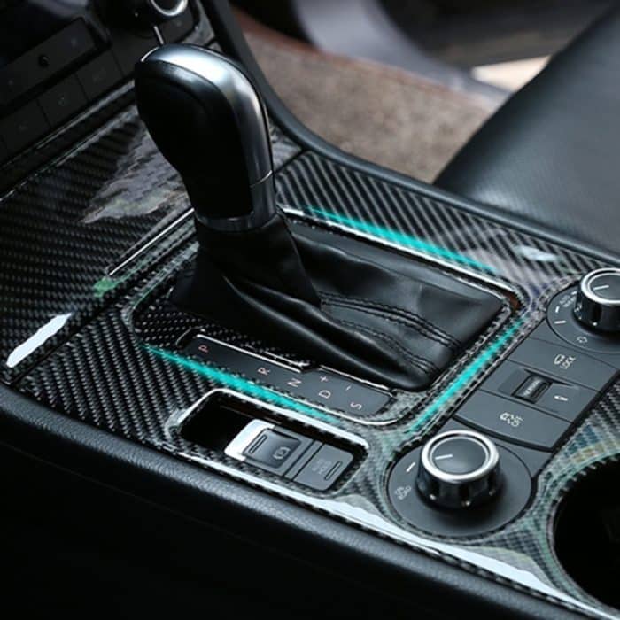 Auto Carbon Fiber Gear Position Panel Dekorativer Aufkleber für Volkswagen Touareg – Bild 6
