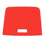 Car Carbon Fiber Instrumententafel Storage Panel Frame Dekorativer Aufkleber für Volkswagen Touareg – Bild 3