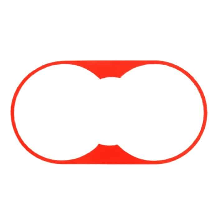 Auto Kohlefaser hintere Armlehne Wasserbecherhalter Panel dekorative Aufkleber für Volkswagen Touareg – Bild 3