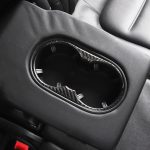 Auto Kohlefaser hintere Armlehne Wasserbecherhalter Panel dekorative Aufkleber für Volkswagen Touareg – Bild 6