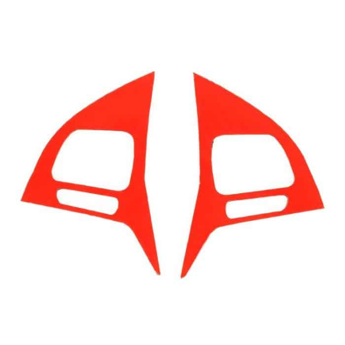 2 PCS Car Carbon Lenkradknopf Dekorativer Aufkleber für Volkswagen Touareg – Bild 3