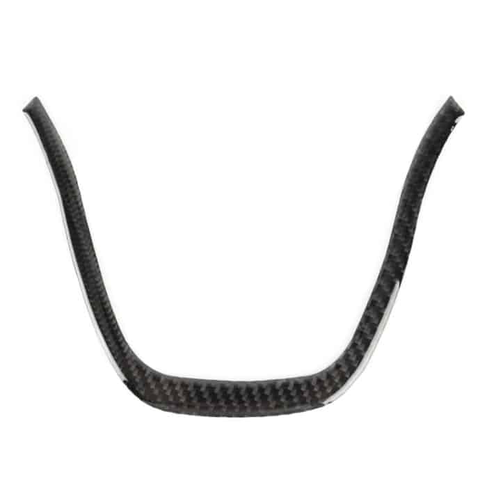 Auto Carbon Lenkrad Außenrahmen dekorative Aufkleber für Volkswagen Touareg – Bild 2