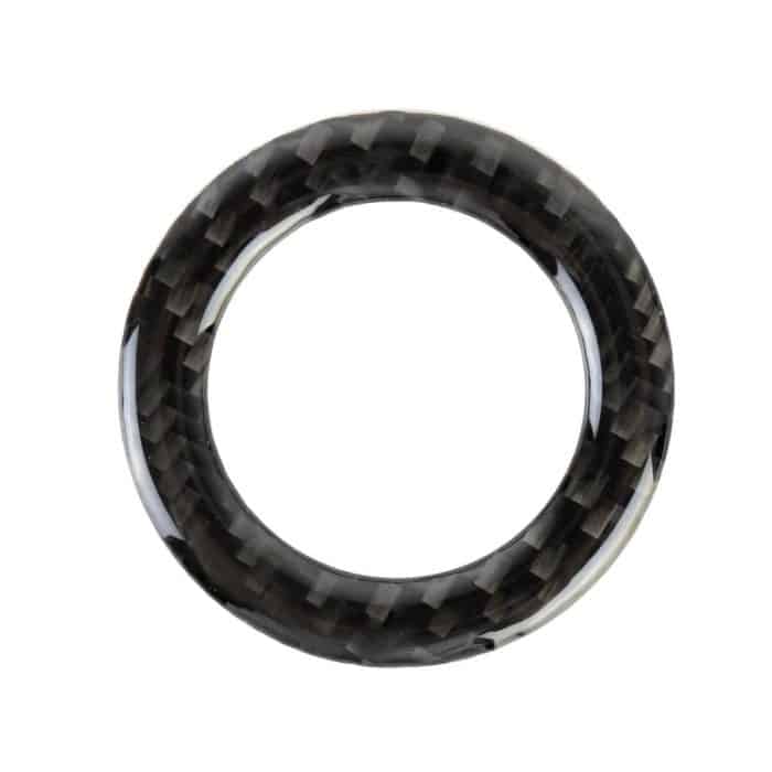 Auto Carbon Lenkrad Mittelrahmen Dekorativer Aufkleber für Volkswagen Touareg – Bild 2