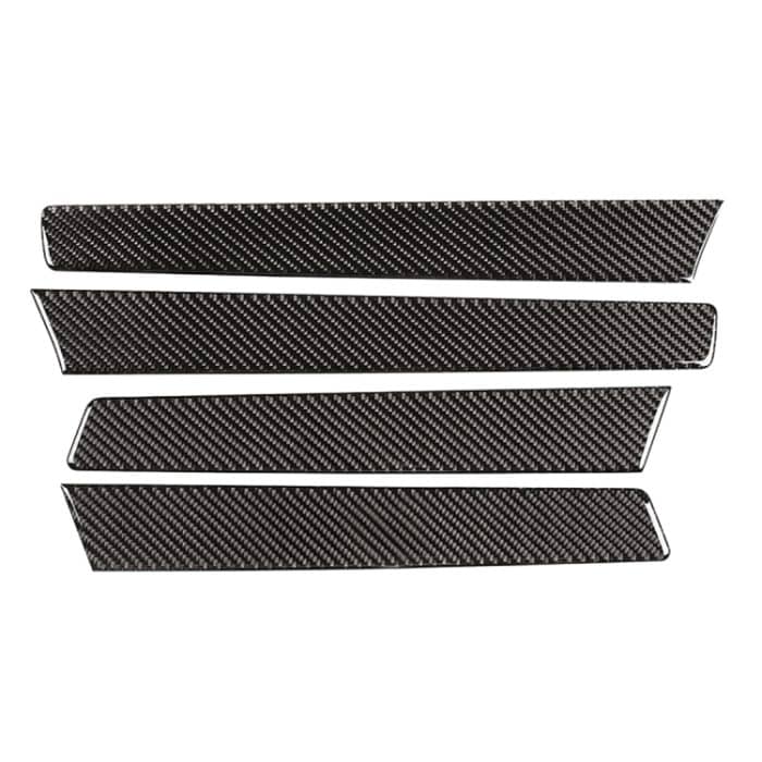 4 PCS Car Carbon Fiber Türverkleidung Dekorativer Aufkleber für Volkswagen Touareg – Bild 2