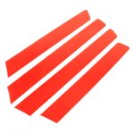 4 PCS Car Carbon Fiber Türverkleidung Dekorativer Aufkleber für Volkswagen Touareg – Bild 3