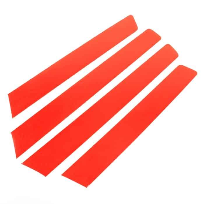 4 PCS Car Carbon Fiber Türverkleidung Dekorativer Aufkleber für Volkswagen Touareg – Bild 3