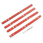 3R-2152 4 PCS Universal Karosserie Antikollisions-Streifenschutzgitter Silikon-Aufkleber – Bild 3