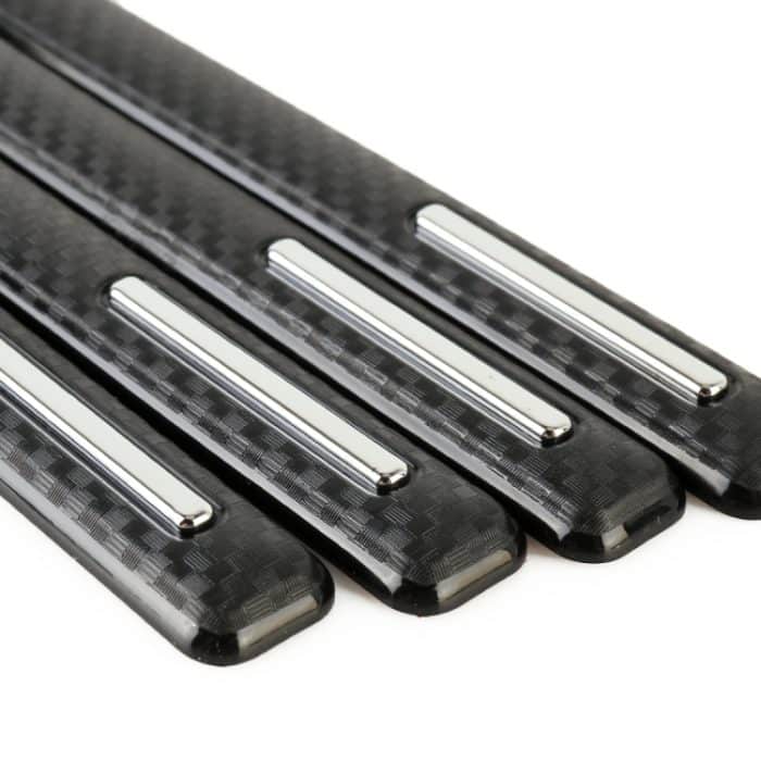3R-2152 4 PCS Universal Karosserie Antikollisions-Streifenschutzgitter Silikon-Aufkleber – Bild 4