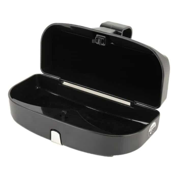 Auto-Multifunktions-Brillenetui, Sonnenbrillenbox mit Kartensteckplatz, flacher Stil, Flat Style (Black), Flat Style (Pink), Flat Style (Grey), Flat Style (Beige) – Bild 2