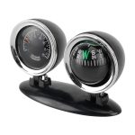 2 in 1 Führung Ball Auto Führung Kompass Thermometer Autos Auto Dashboard