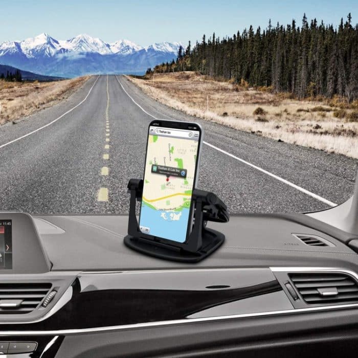 Car Center Console Dashboard Handyhalter für 3,5-6,5 Zoll Handy – Bild 11