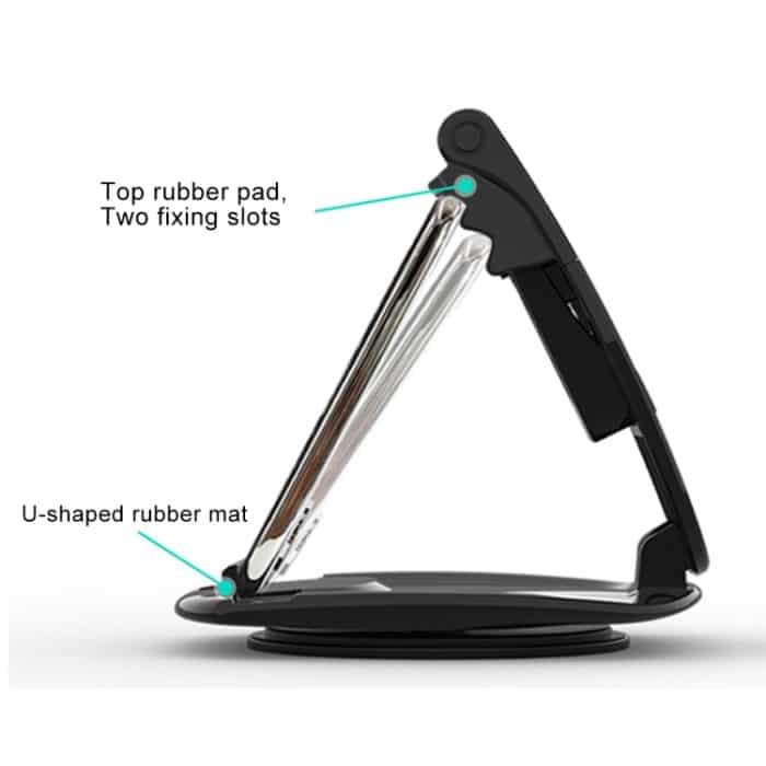 Car Center Console Dashboard Handyhalter für 3,5-6,5 Zoll Handy – Bild 3