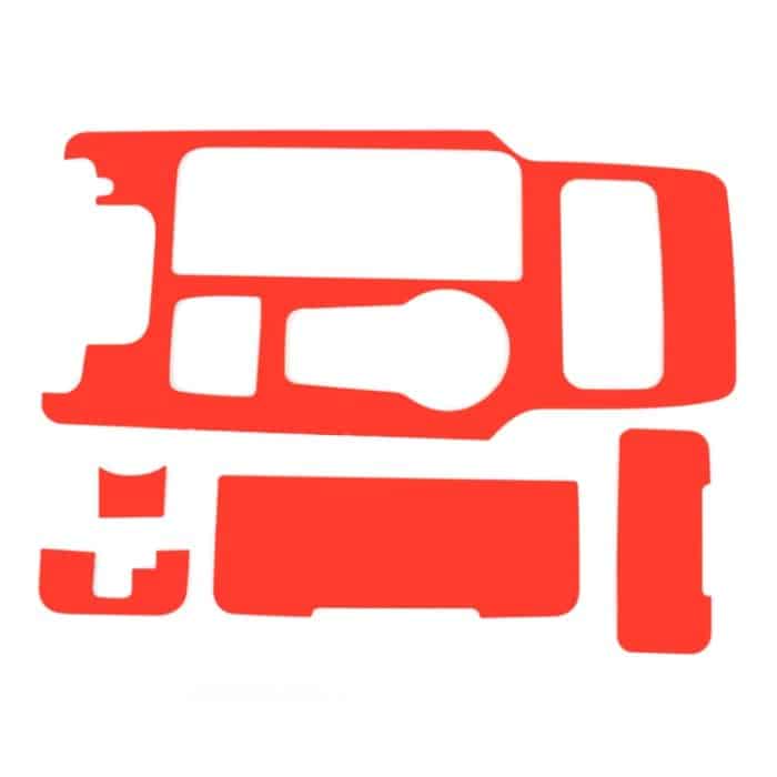 5 PCS Auto Carbon Faser Schalttafel dekorative Aufkleber für Ford New Mondeo – Bild 3