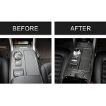 5 PCS Auto Carbon Faser Schalttafel dekorative Aufkleber für Ford New Mondeo – Bild 6